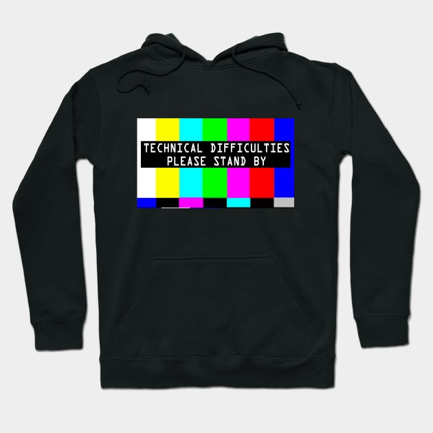 Please Stand By Hoodie by ArtbyMyz